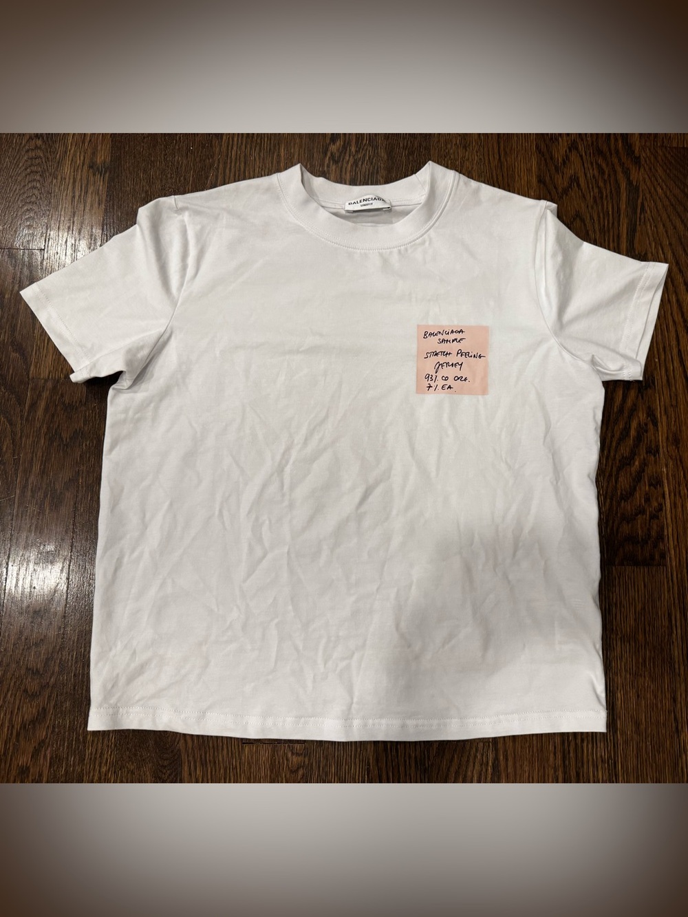 Balenciaga Paris Women's Tee Size Large Runs Small Flaws